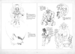 Page 309 of ALICESOFT ORION SCRIBBLES with CROQUIS ULTIMATE EDITION VOL.1 織音計画特別版  ラフ画集