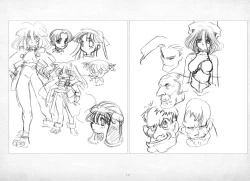 Page 342 of ALICESOFT ORION SCRIBBLES with CROQUIS ULTIMATE EDITION VOL.1 織音計画特別版  ラフ画集