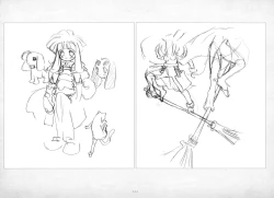 Page 345 of ALICESOFT ORION SCRIBBLES with CROQUIS ULTIMATE EDITION VOL.1 織音計画特別版  ラフ画集