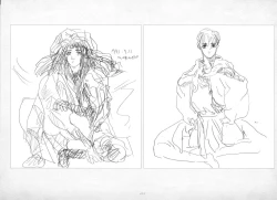 Page 406 of ALICESOFT ORION SCRIBBLES with CROQUIS ULTIMATE EDITION VOL.1 織音計画特別版  ラフ画集