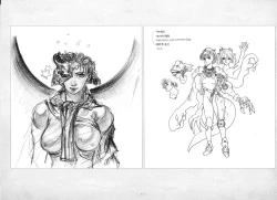 Page 452 of ALICESOFT ORION SCRIBBLES with CROQUIS ULTIMATE EDITION VOL.1 織音計画特別版  ラフ画集