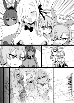 Page 9 of Bruaka Brainwashing Bunny Slave Additional Manga 7P