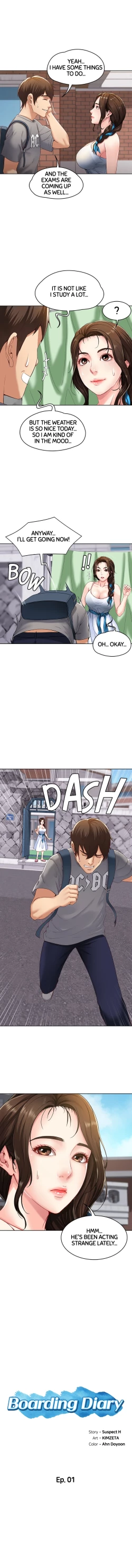 Page 3 of Boarding Diary