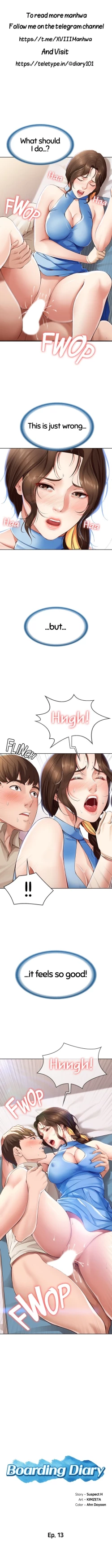 Page 1 of Boarding Diary