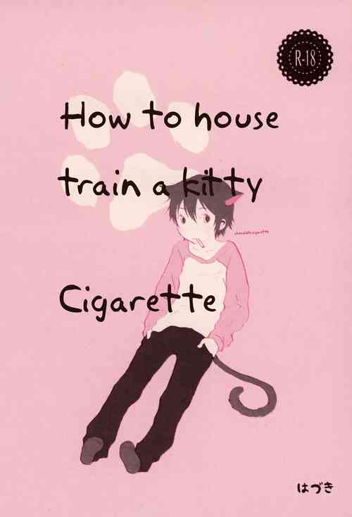 Download Heya o Yogosu Neko no Shitsukekata Cigarette | How to house train a kitty + Cigarette
