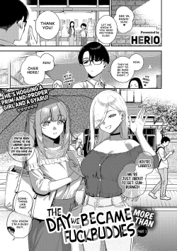 Page 1 of Bokura ga Sefure ja Nakunaru Hi| The Day We Became More Than Fuckbuddies - Part 1