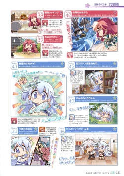 Page 157 of 77～and, two stars meet again～ Visual Fanbook