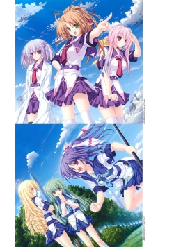 Page 16 of 77～and, two stars meet again～ Visual Fanbook