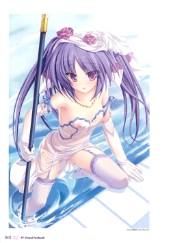 Page 44 of 77～and, two stars meet again～ Visual Fanbook