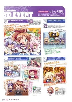 Page 153 of 77～and, two stars meet again～ Visual Fanbook