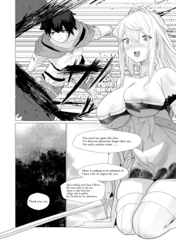 Page 37 of Majuu no Mori ni Nomikomareta Mura no Musume wa Shoufu Boukensha to Shite Inran ni Sugosu