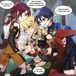 Page 1 of Aether's Inazuma Anemo Boys Adventure in Sumeru