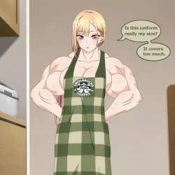 Page 133 of anime muscle girl collection