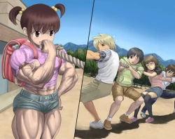 Page 136 of anime muscle girl collection