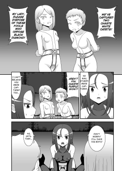 Page 12 of Teisou Sentai Virginal Colors Ch.2 | Chastity Sentai Chaste Colors Ch.2