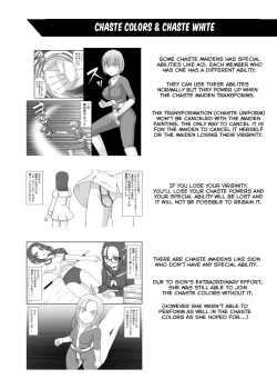 Page 40 of Teisou Sentai Virginal Colors Ch.3 | Chastity Sentai Chaste Colors Ch. 3