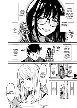 Page 4 of Otonari no Darashina Onee-san ni Nagusamerareru Hanashi | Comforted by the Sloppy Girl Next Door