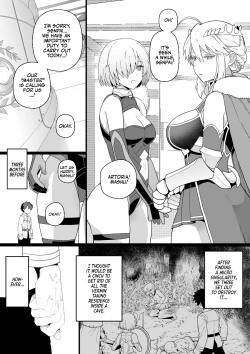 Page 1 of Artoria to Mash, Goblin Kan Manga | Artoria and Mashu Violated by a Goblin!