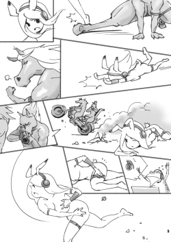 Page 5 of Choujyuu Nabaraega Usagi-chan no Oomisoka de YO! Ikari no Eto Race