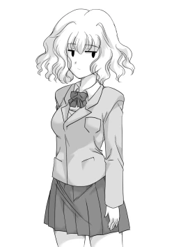 Page 1 of Class no Jimi de Medatanai Onnanoko