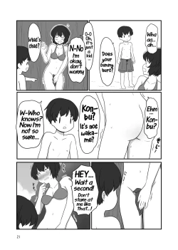 Page 20 of Umi de Roshutsu Play Shichau Yuriple | A yuri couple does exhibitionism at the beach