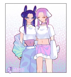 Page 16 of pinkuburūkarāmini manga + karāirasuto 4-mai｜粉色与蓝色与青的相遇