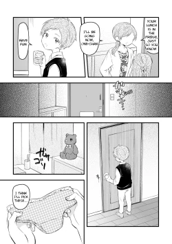 Page 1 of Josou o Imouto no Tomodachi ni Mirarete Morashichau Otokonoko | A Boy Who Wet Himself When He Was Seen Crossdressing by His Little Sister's Friend