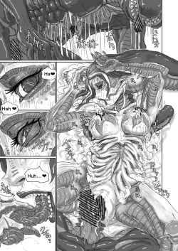Page 15 of Kisei sarete H na Alien ni sarechau Musume no Hanashi Alien's Egg "Abandoned Ship"