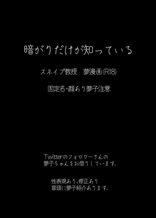 Download Kuragari Dake ga Shitte iru