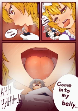 Page 2 of Yukari swallowing Rinnosuke