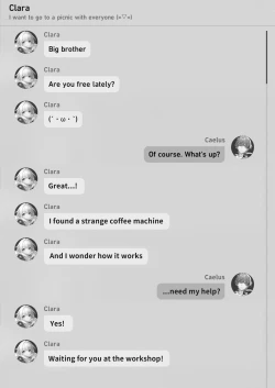 Page 2 of Curio Management Log #1 | Omnipotent Coffee Machine