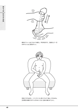 Page 51 of Otoko no Jii Onanie Kanzen Manual Illustration Han...... Onanie Play
