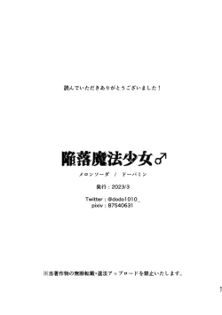 Page 44 of kanraku mahou syouzyo♂｜陷落魔法少女♂