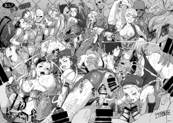 Page 77 of Fighting game heroines gangbang orgy a la carte!