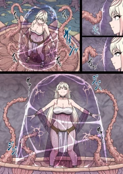 Page 4 of Yuwaku Kyonyuu Onna Elf ha Sakunyuu Monster no Esa ni sare～Jiman no Kyonyuu wo H ni Kaizou sare Sakunyuu Jigoku ni Otosareru Karada～