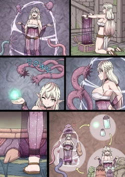 Page 85 of Yuwaku Kyonyuu Onna Elf ha Sakunyuu Monster no Esa ni sare～Jiman no Kyonyuu wo H ni Kaizou sare Sakunyuu Jigoku ni Otosareru Karada～