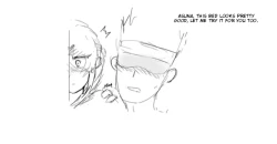 Page 9 of Asuna and Klein buying new bed.