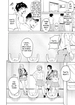 Page 2 of Nozoki Miru Joshi-tachi| Peeking girls at boy's restroom