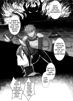 Page 2 of Maou Toubatsu Shippai Heroine Gisei Normal End de Utsu ni Natta Koutensei Futanari Kenshi to Otokonoko Shinkan no Hanashi | Crestfallen Futanari x Femboy Priest: Prepare to Cum Edition