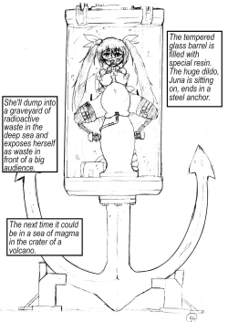 Page 37 of Kanzen Kousoku Dasshutsu Magic de Shinkai 10,000m Kara Seikan Dekiru no ka⁉ | Escape Queen Juna - Can she survive a depth of 10,000 yards?