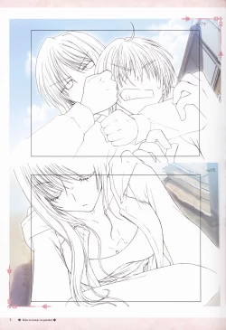 Page 9 of My Sweetheart is Physical Worker VISUAL FAN BOOK