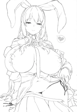 Page 27 of Saitei de  Dou Shiyou mo Nai Usagi no OneeA bad rabbit singing a hymn.