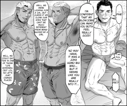 Page 2 of Beach de Nonke no Seishori Suru Koto ni Natta Ohanashi | A story about having sex with straight guys on the beach