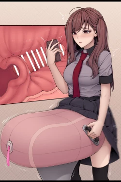 Page 9 of Gihindai de sagyōchan | A futanari staying cool as she relieves her sexual urges