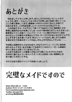 Page 29 of Kanpeki na Maid desu node