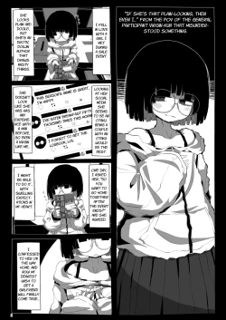 Page 4 of Jimi de Otonashisou ni Miete Doutei wo Taberu no ga Shumi no Warui Onna no Ko Doujin Sakka-chan ni Seiheki wo Dame ni Sareru Douteikuntachi no Hanashi