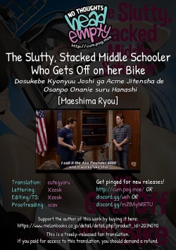 Page 57 of Dosukebe Kyonyuu Joshi ga Acme Jitensha de Osanpo Onanie suru Hanashi | The Slutty, Stacked Middle Schooler Who Gets Off on her Bike