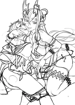 Page 3 of Futanari Ibuki x Nyotaguda