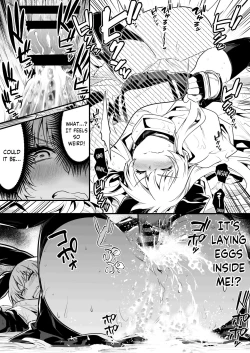 Page 4 of Kyodai Namekuji ni Sentouchuu Suki o Tsukarete Oshitaosarete Shimai, Koubi o Sarete Tamago to Seieki ga Majitta Mono o Chitsunai Ippai ni Sanran Sarete Shimau Boukensha-chan