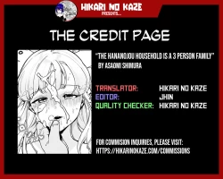 Page 21 of Hananojounin Kazoku | The Hananojou household is a 3 person family